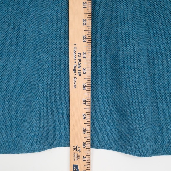 Peter Millar Mens XXL Blue Waffle Knit Button Front Polo Sweater - Picture 11 of 13